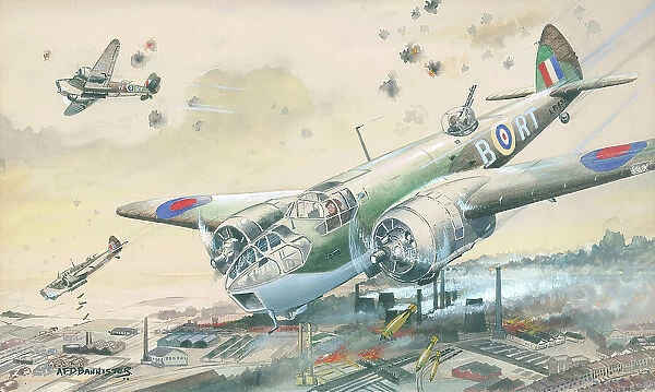 Bristol Blenheims, WWII aircraft