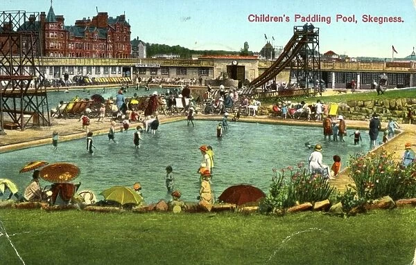 Childrens Paddling Pool, Skegness, Lincolnshire