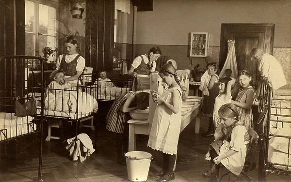 Dormitory at a Girls Home