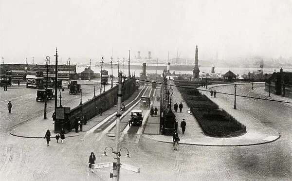 Ferry at Liverpool Docks