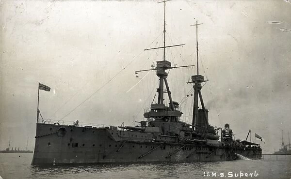 HMS Superb, British battleship