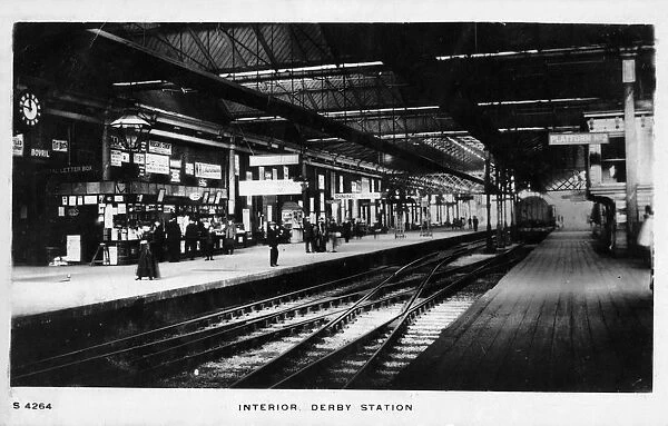 The Interior of Derby Station
