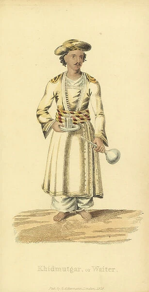 Khidmutgar or waiter