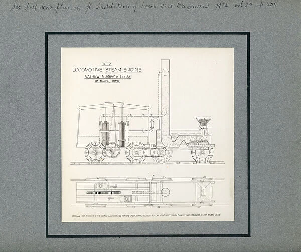 Locomotive steam engine by Matthew Murray