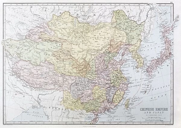 Map  /  Asia  /  China 1871