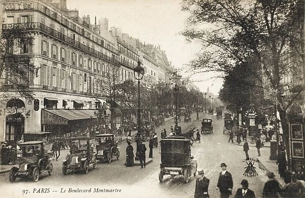 Paris - Le Boulevard Montmartre