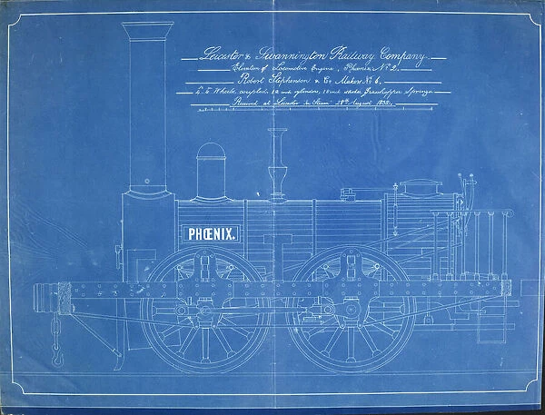 Phoenix engine by Robert Stephenson & Co