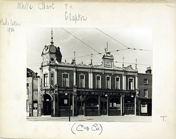Photograph of White Hart Hotel, Clapton, London