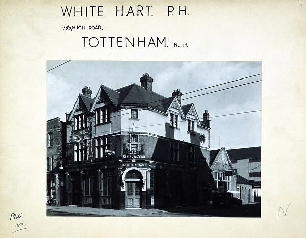 Photograph of White Hart PH, Tottenham, London
