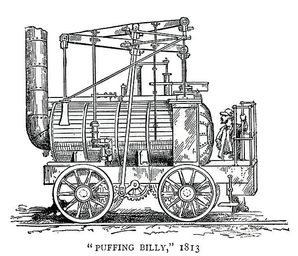 Puffing Billy, steam locomotive 1813