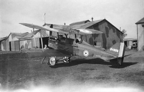 RAF SE-5a. Royal Flying Corps Rfc Royal-Aircraft-Factory RAF Se-5A Date: 1910s