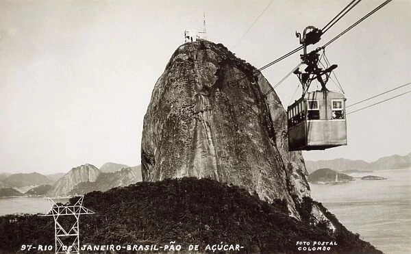 Rio de Janeiro, Brazil - Sugar Loaf Mountain - Cable Car