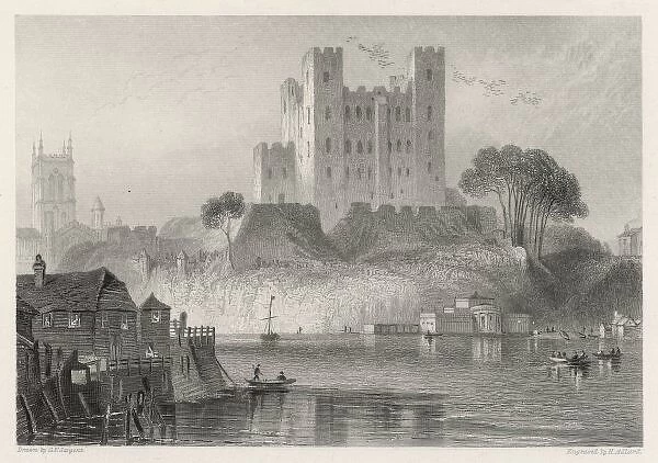 Rochester Castle 19C