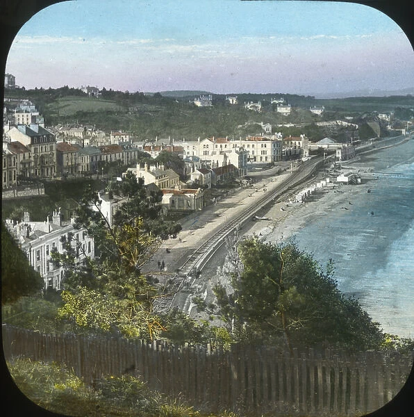 Scenery of Devon - Dawlish from the west cliff