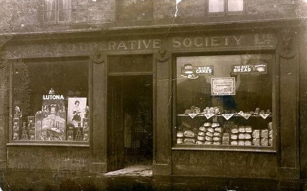 Shop-front - Premises of the Co-operative Society, Birkenhea