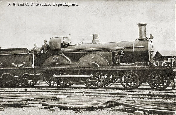 South Eastern and Chatham Railway steam engine