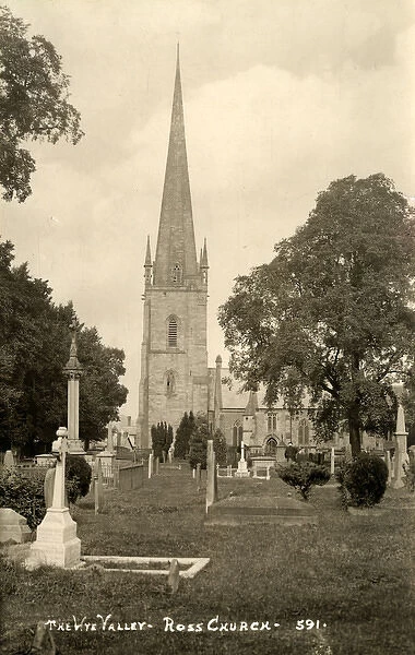 St Marys Church, Ross-on-Wye, Herefordshire