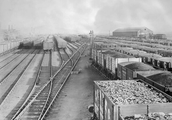 Swansea main railway sidings, Glamorgan, South Wales