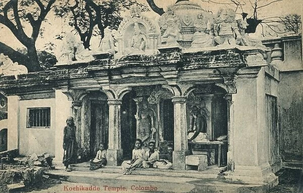 Temple at Kochchikade, Colombo, Sri Lanka