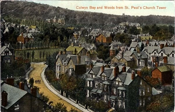 The Town & Woods, Colwyn Bay, Clwyd - Conwy