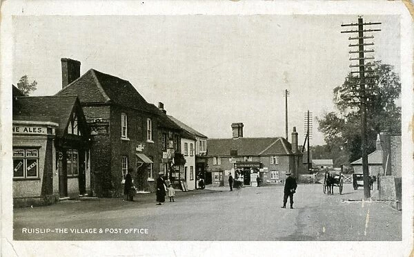 Village & Post Office, Ruislip, England