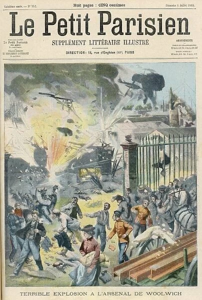Woolwich Arsenal Explode