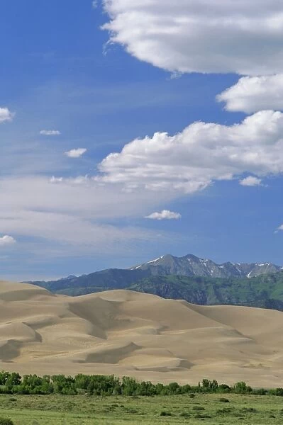 Great Sand Dunes National Monument and Sangre de Cristo Mountains