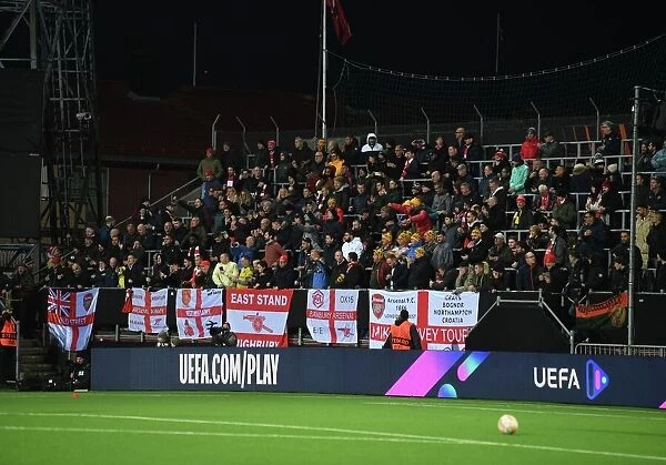 Arsenal Fans Gather Before Europa League Clash Against Bodø / Glimt in Norway