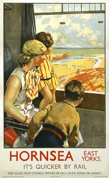 1986-9003. Poster, LNER, Hornsea