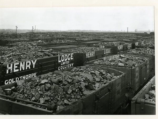 Aintree coal sidings, Lancashire and Yorkshire Railway, April 1911