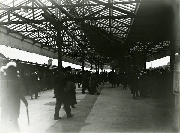 Aintree Sefton Arms station, Lancashire & Yorkshire Railway, November 1912