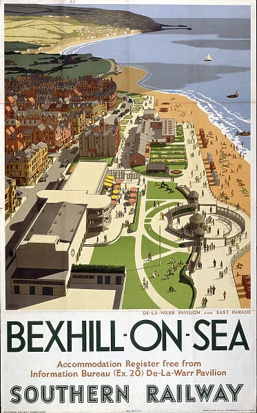 Bexhill-on-Sea, SR poster, 1947