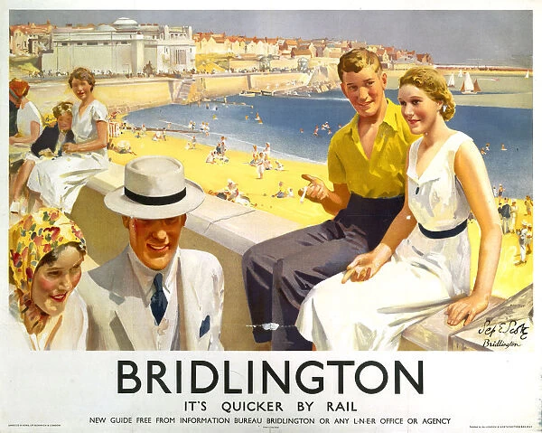 Bridlington, LNER poster, 1935