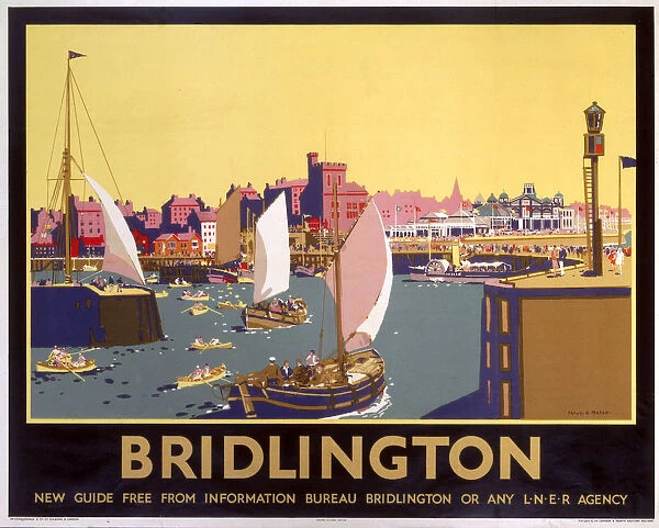 Bridlington, LNER poster, 1936