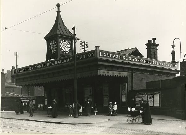 Bury station, Lancashire & Yorkshire Railway, 1915