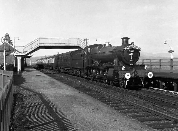 Cambrian Coast Express, 1961. The Cambrian Coast Express, hauled by a 7800 class