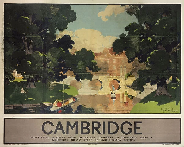 Cambridge, LNER poster, 1923-1947