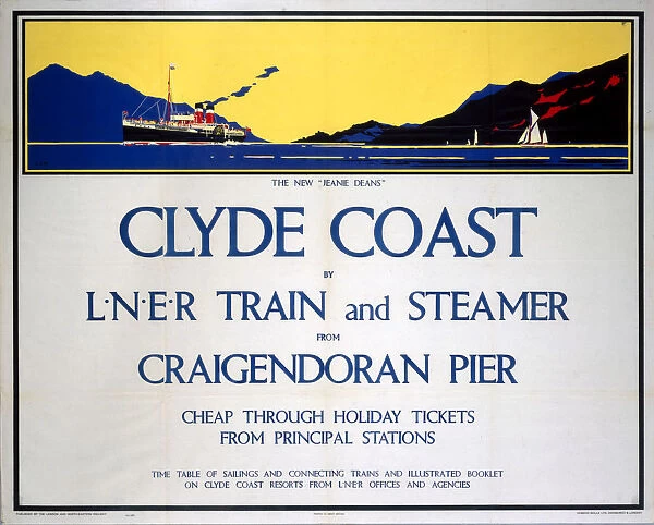 Clyde Coast, LNER poster, 1931