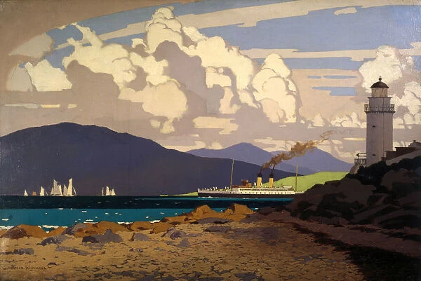 The Clyde by Norman Wilkinson, c 1930s