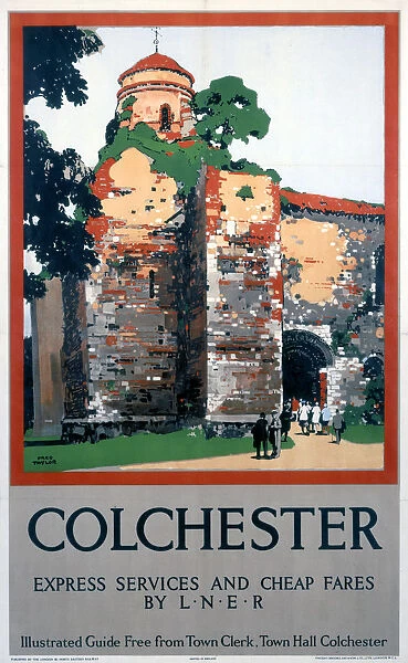 Colchester, LNER poster, 1932