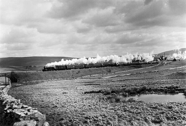 Colombo steam locomotive, North Yorkshire, c 1960s