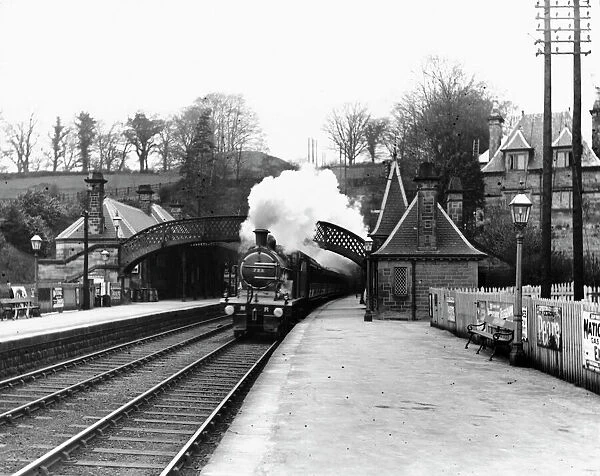 Cromford Station in Derbyshire, 15 June 1911