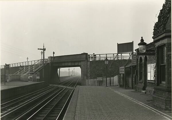Crossens Station, Lancashire & Yorkshire Railway, March 1912