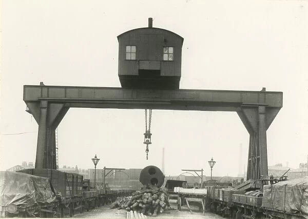 Daisyfield railway goods yard, Blackburn, Lancashire & Yorkshire Railway about 1910