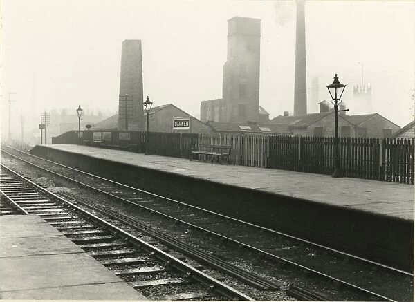 Darwen Station, London, Midland and Scottish Railway ex Lancashire and Yorkshire, 1929