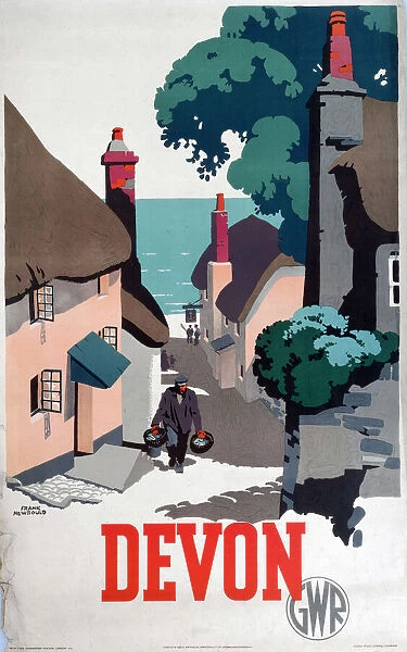Devon, GWR poster, 1939