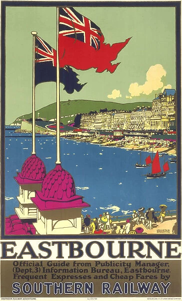 Eastbourne, SR poster, 1938