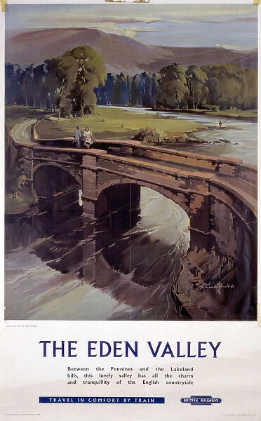 The Eden Valley, BR (LMR) poster, 1959