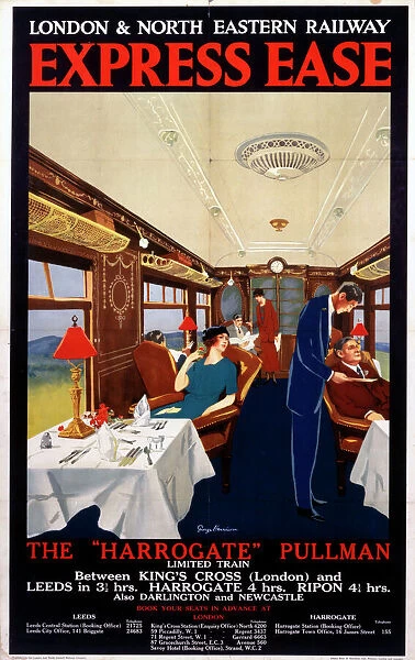 Express Ease, LNER poster, 1923-1930