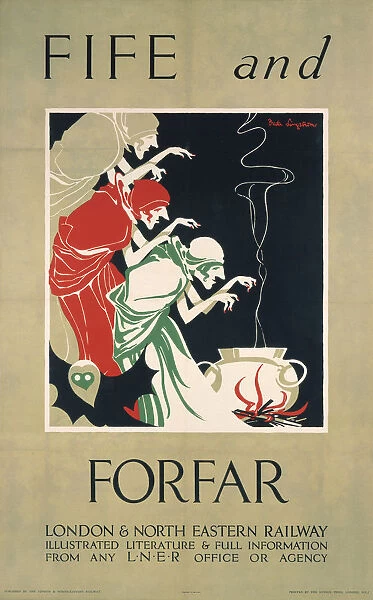 Fife and Forfar, LNER poster, c 1930s